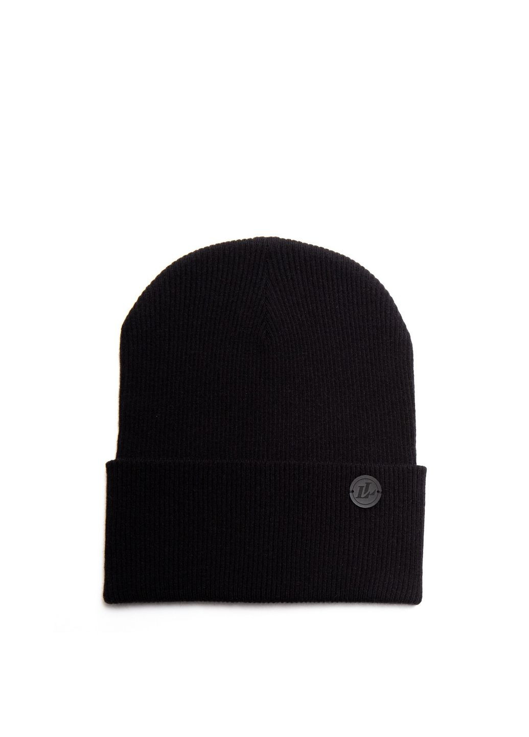Шапка бини мужская вискоза черная LIAM 644-862 LuckyLOOK 644-862M (322790799)