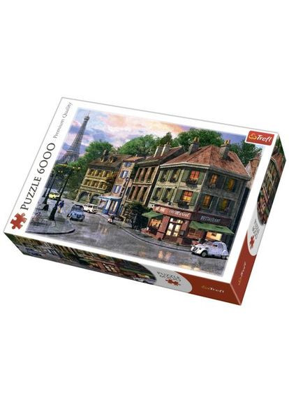 Пазл "Улица Парижа", 6000 элем. (136х96 см) Trefl (366971497)