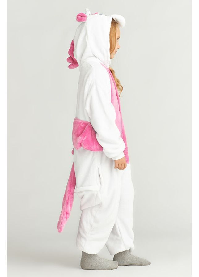 Піжама кігурумі дитяча Рожевий єдиноріг 120 (115-125 см) Jamboo (371133694)