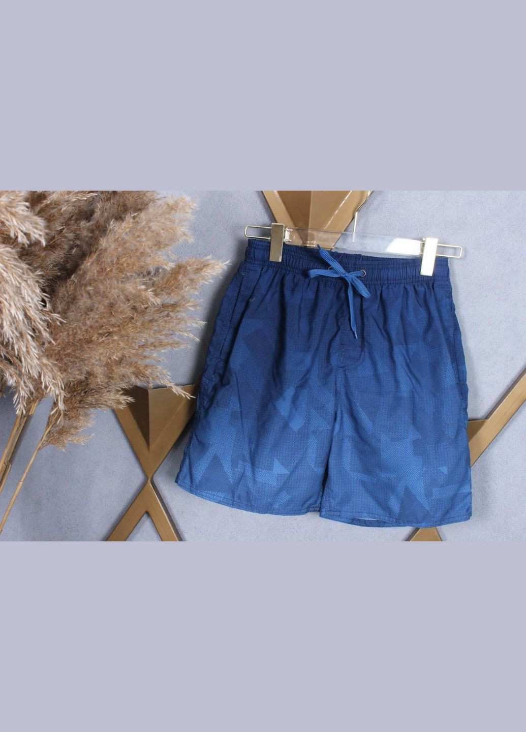 Фабричні шорти-батали для чоловіків нова колекція JD-2390 Синій, 3Xl(56) Sofia (267495519)