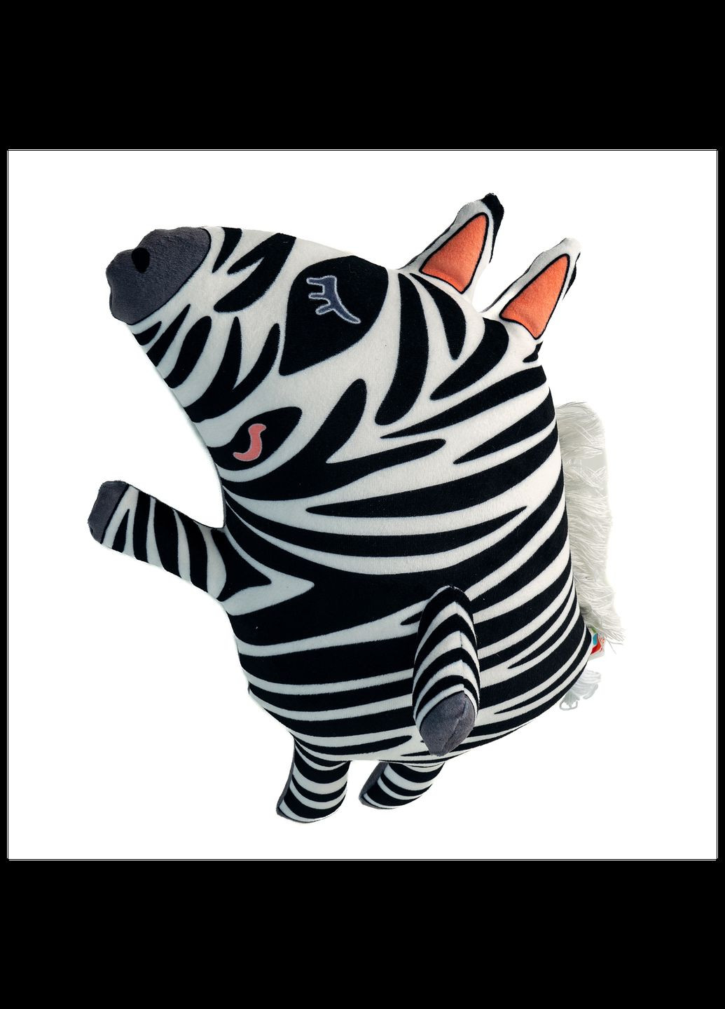 М'яка іграшка - сплюшка, антистрес Зебра від 35см 33039 WONKEY (330258054)