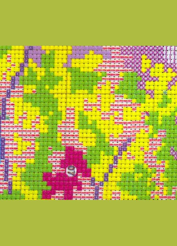 Набір для вишивання за нанесеною на канву схемою "Angel and maple leaf".AIDA 14CT printed, 57*47 см Joy Sunday (313614676)