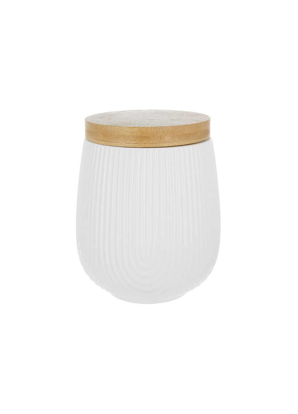 Банка для сыпучих продуктов Naturel с бамбуковой крышкой, 900мл BonaDi (302287745)