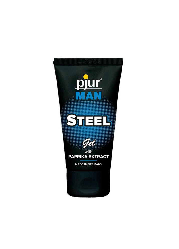 Гель стимулюючий MAN Steel Gel 50 ml з екстрактом паприки та ментолом Pjur (289872784)