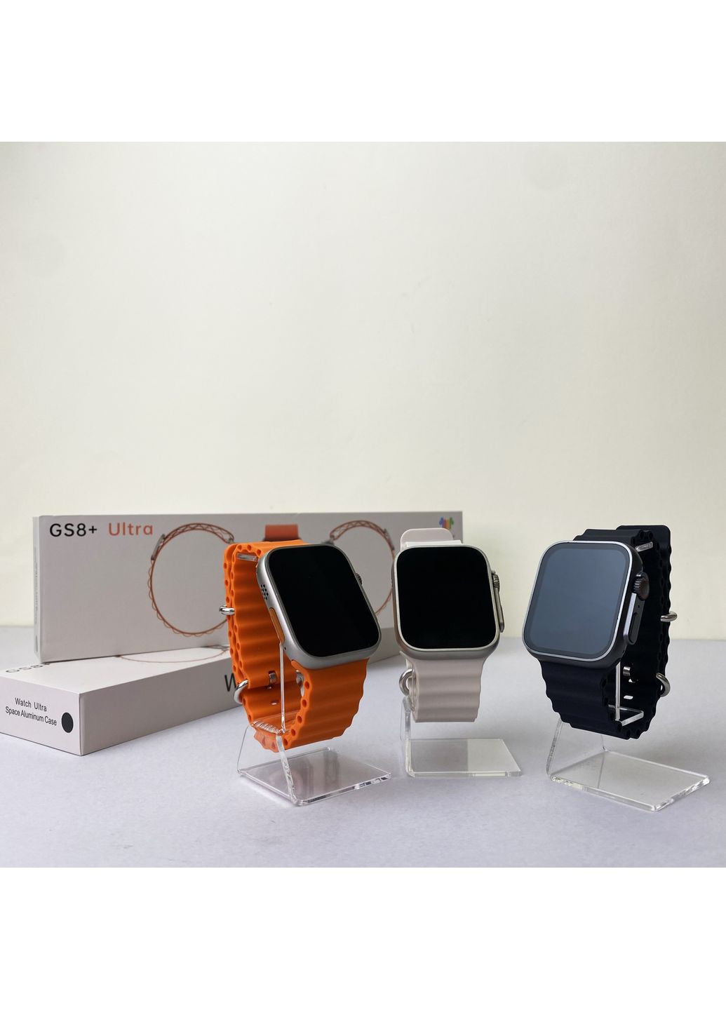 Розумний годинник GS8 Ultra помаранчевий для контролю здоров'я смарт годинник з Bluetooth Smart Watch Watch Ultra (372460348)