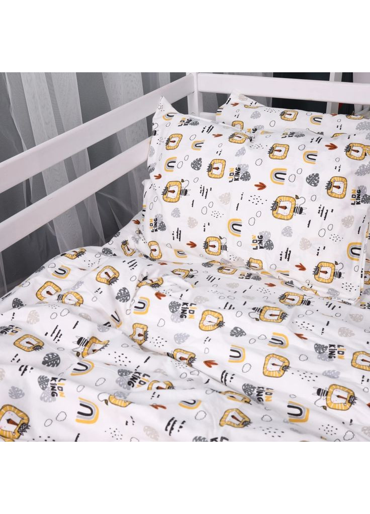 Постельное белье 014 Lion Фланель 2x143x210 (m502877) Mirson 014 Lion Фланель 2x143x210 Сімейний (369020369)