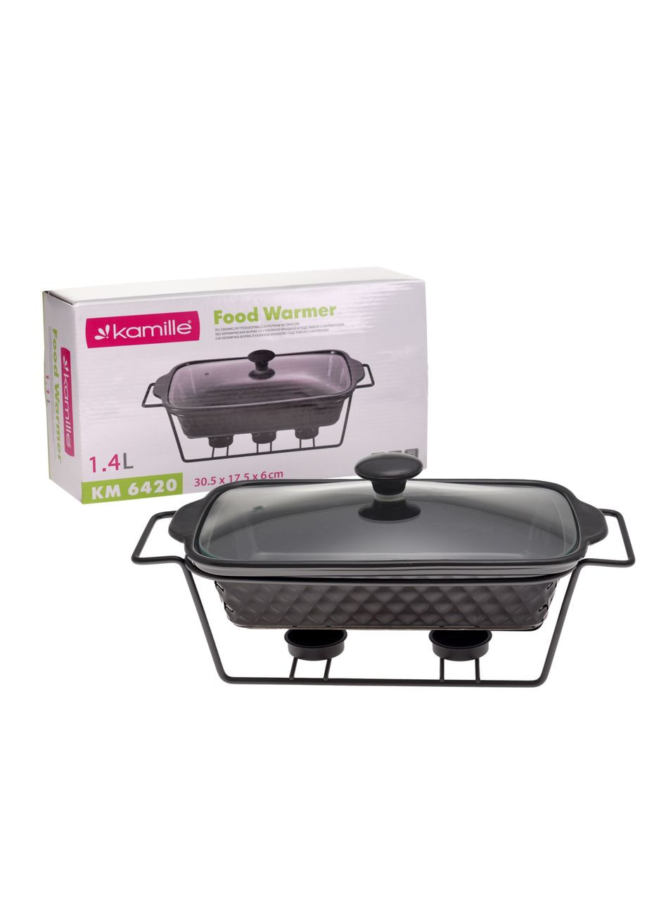 Марміт прямокутний з підставкою 1,4 л KM 6420 Kamille (306553033)