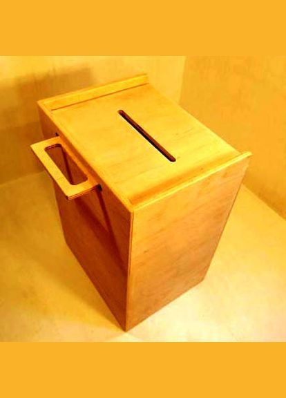 Ящик для сбора денег из дерева Манама карри (КЕШ-000103) No Brand (328909827)