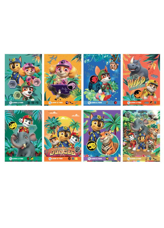 Водные раскраски "Джунгли. Щенячий патруль" 200630, 8 страниц DoDo Toys (369971060)