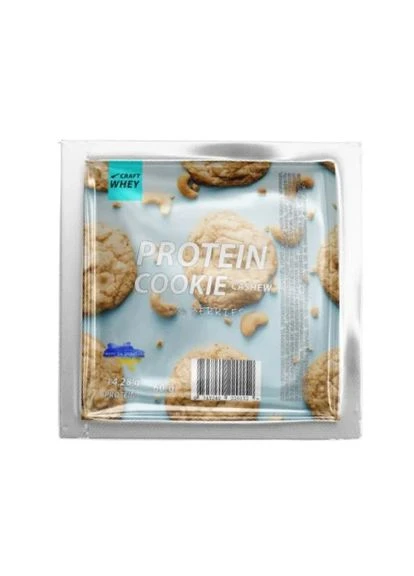 Печиво Protein Cookie 60 г Кеш'ю для загального оздоровлення No Brand (400718485)
