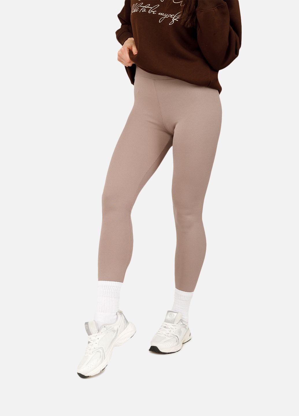 Жіночі лосини колір капучино CB-00260185 PRENSES (317333268)