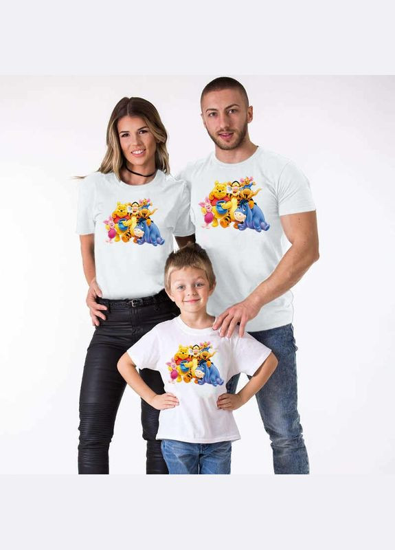 Футболки Фемілі Лук Family Look для всієї родини "Вінні Пух і все, все, все" Кавун футболка (316304045)