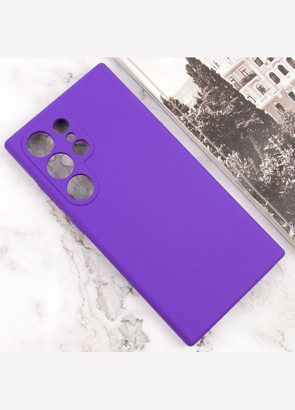 Чехол Silicone Cover Full Camera (AAA) для Samsung Galaxy S24 Ultra Lakshmi (356100802)