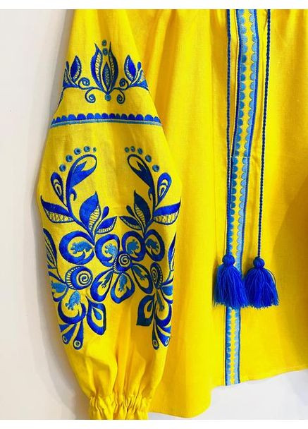 Жовта вишиванка Olana (355413896)
