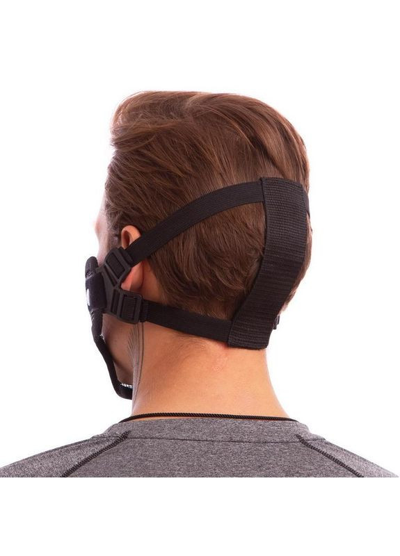 Захисна маска на півобличчя зі сталевої сітки CM01 Чорний SILVER KNIGHT (296654704)