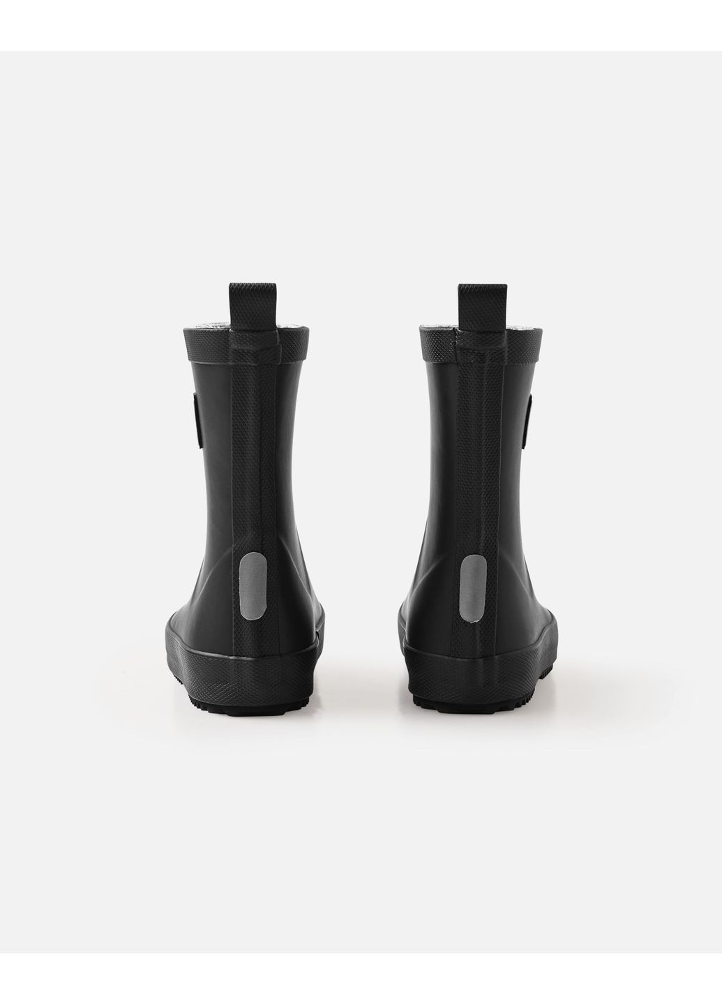 Черные сапоги резиновые barefoot Reima