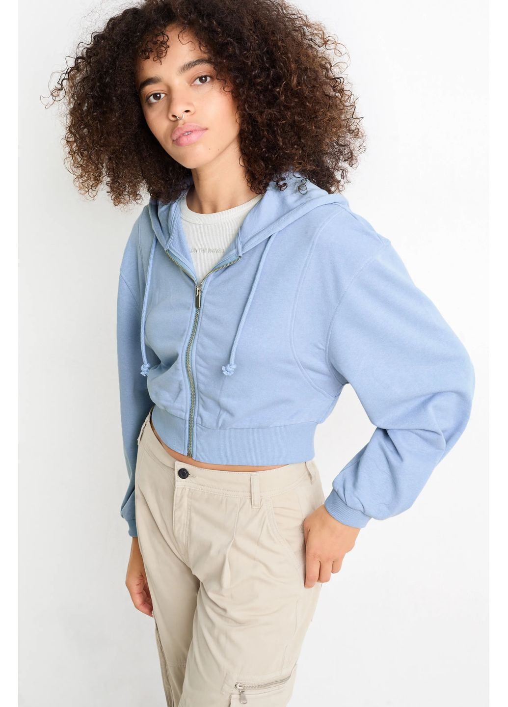 Зип-худи из хлопка C&A (372388367)