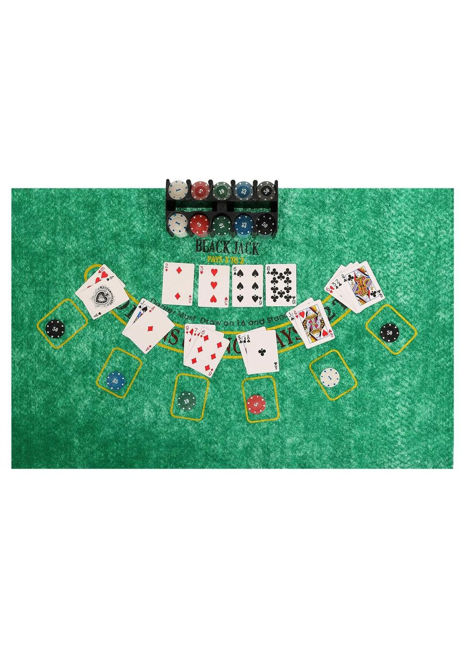 Набір для покеру в металевій коробці 6620K (200 фішок, без номіналу, 2 колоди карт, 24х11,5х11см) SP-Sport (354703986)