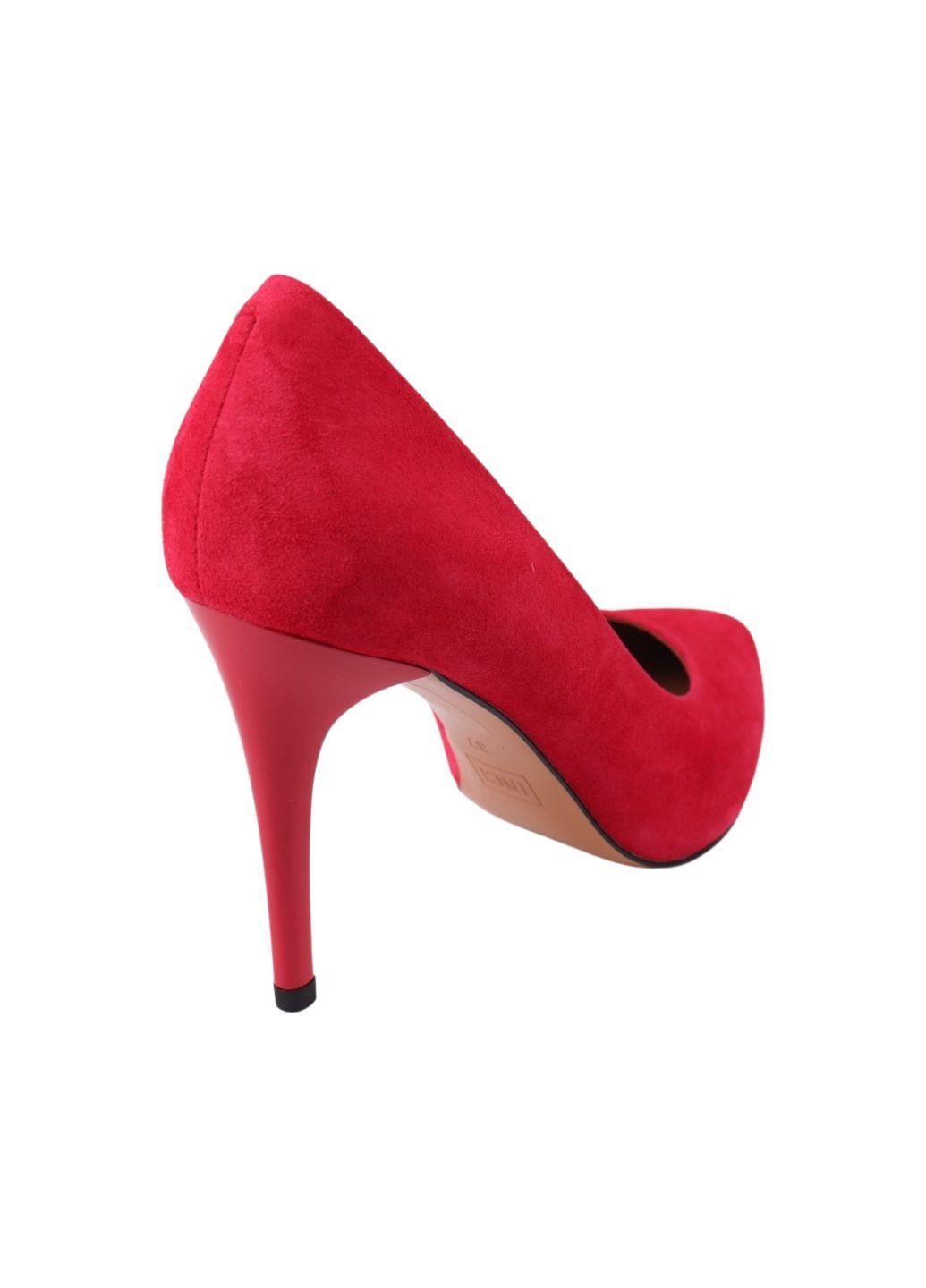 Anemone Туфлі жіночі малинові натуральна замша малиновий з, — (299279137)