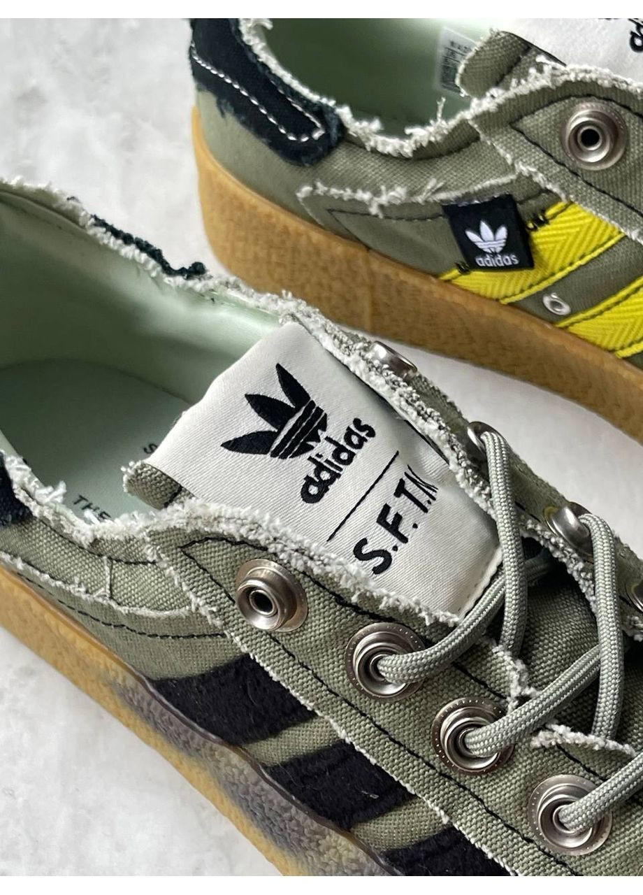 Кросівки жіночі і чоловічі Adidas Campus 80s khaki | Адідас Кампус 80 хакі No Brand хакі демісезони (352474029)