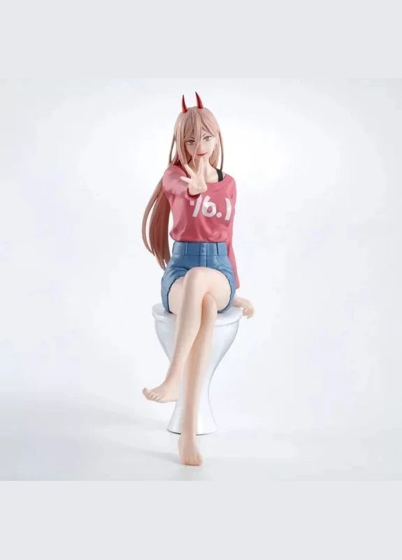 Фігурка Людина бензопила Павер Chainsaw Man Power 18 см BS CH P 18 Bandai (387272303)