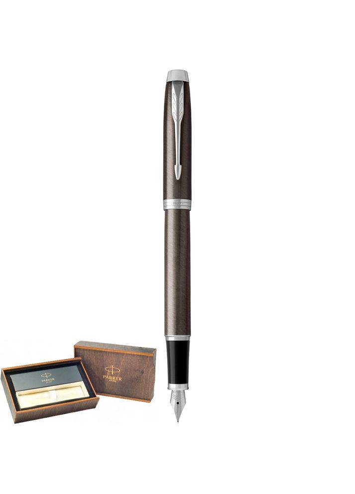 Пір'яна ручка IM 17 Dark Espresso CT FP F 22 311 Parker (317307698)