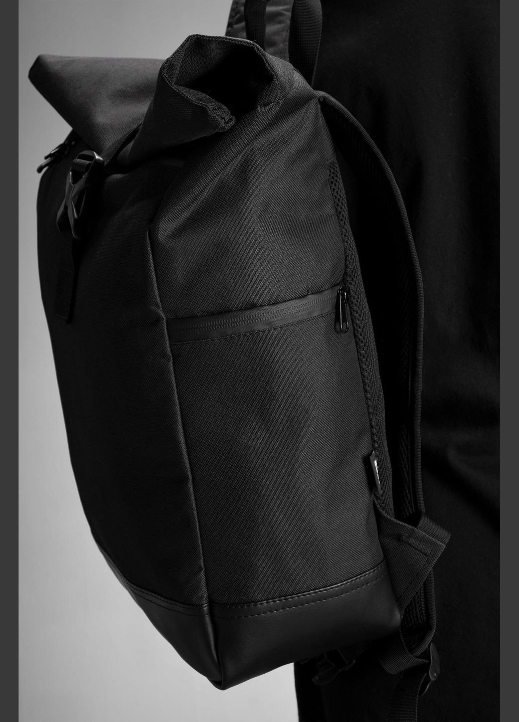 Женский Повседневный Рюкзак Роллтоп Школьный Basic Without (346475686)