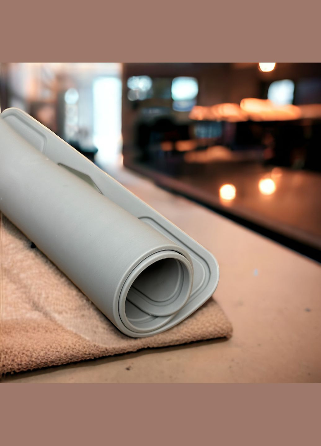 Дошка кухонна силіконова обробна 30х35 см Рожевий Kitchen Master (297829830)