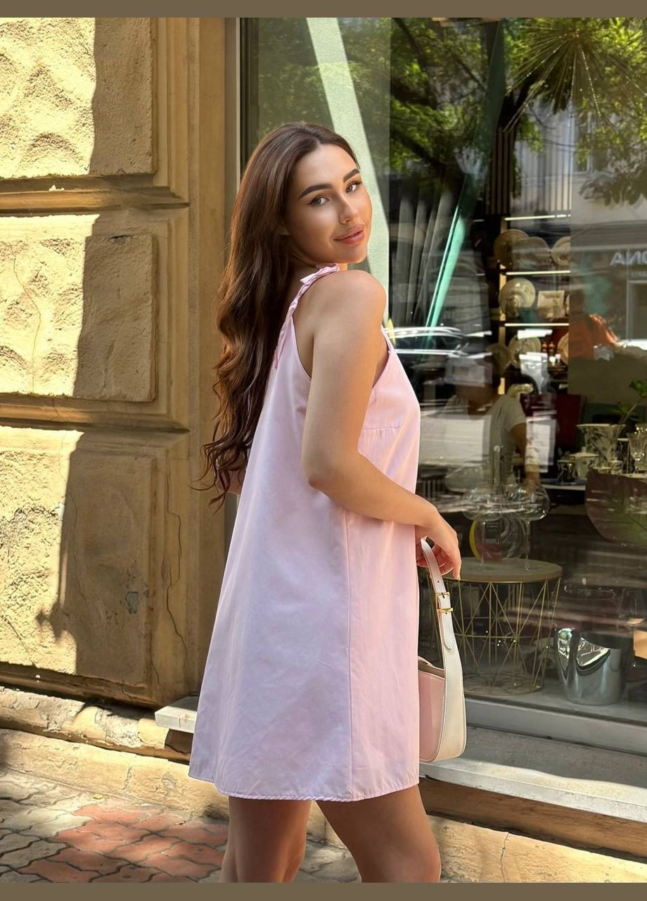 Рожева повсякденний жіноча сукня міні Avanti однотонна