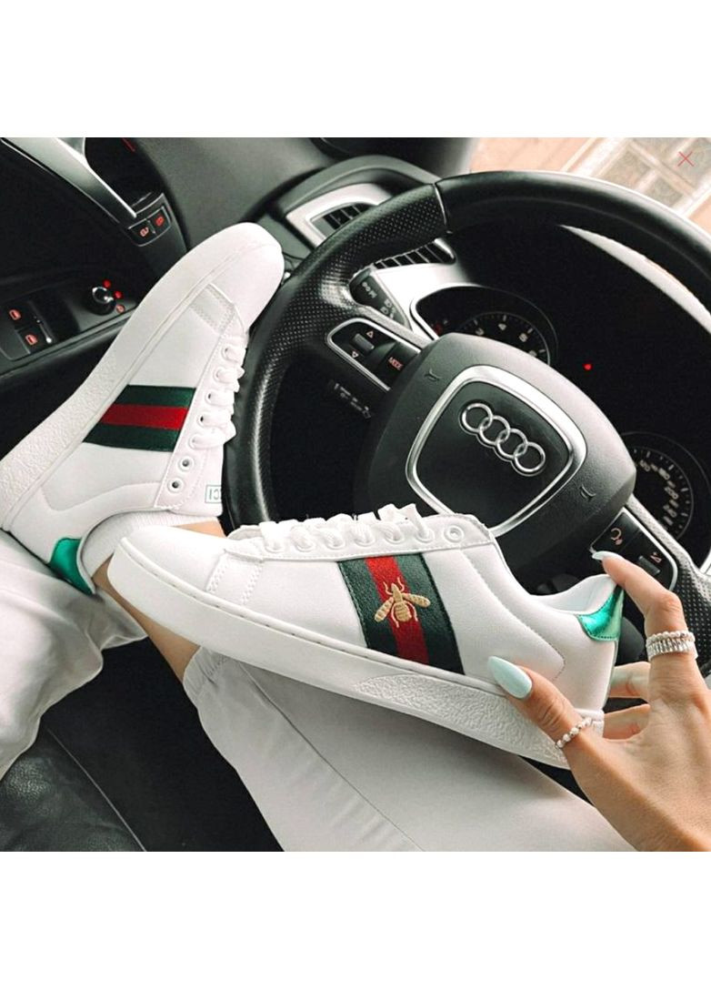 Білі жіночі білі кеди. розмір 41-25,5см Fashion