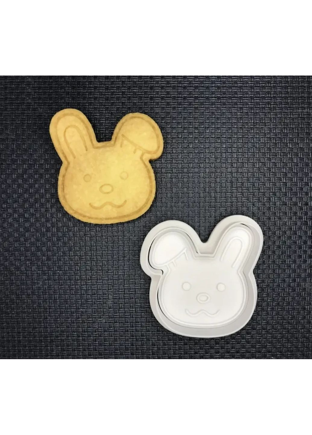 Формочка для вырезания печенья "Голова зайчонка" No Brand (362044232)