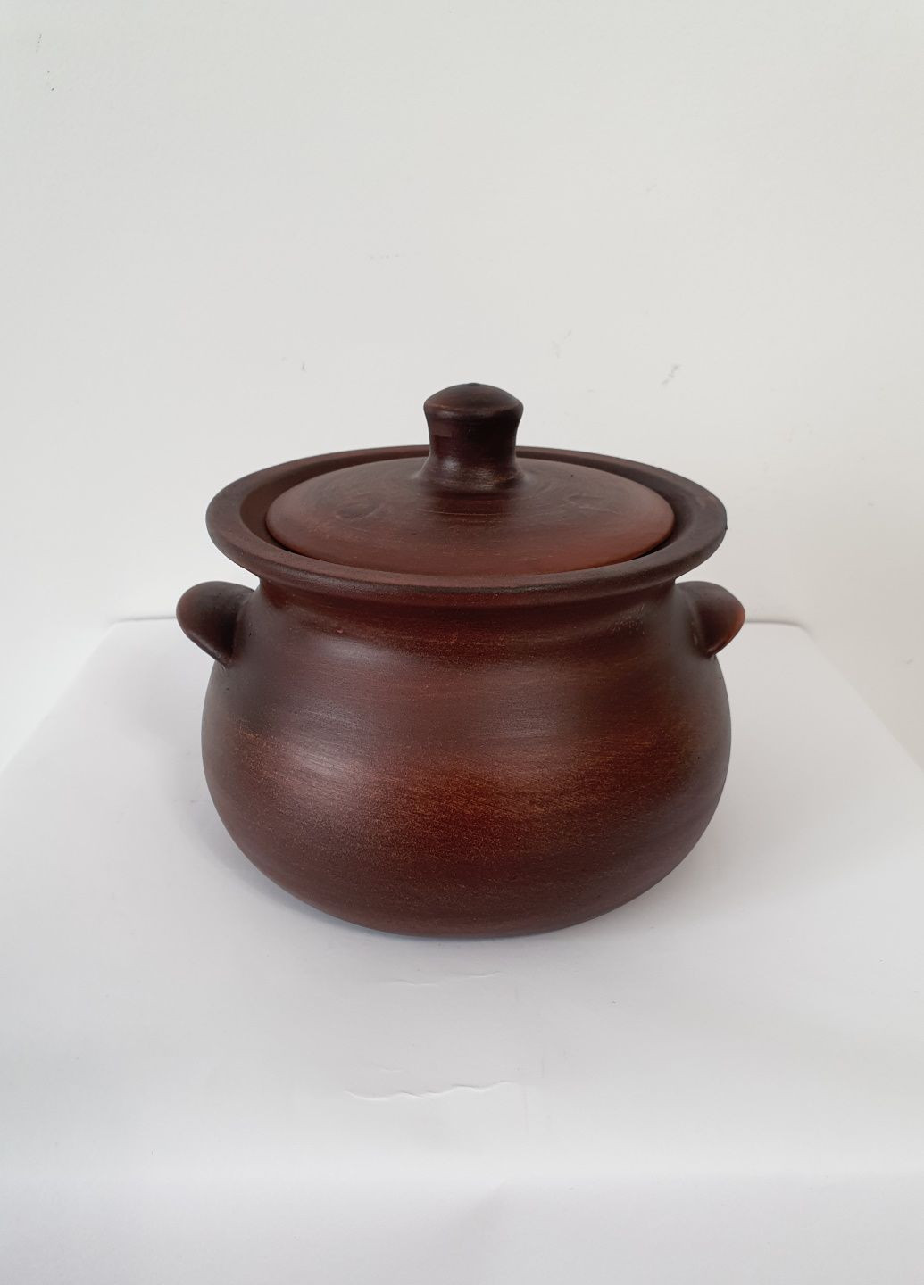 Горшок для запекания 1,7 л., из красной глины No Brand (329722687)