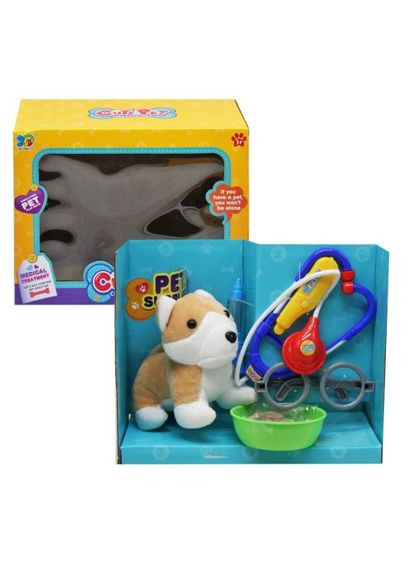 Набор "Доктор" с мягкой собачкой (бежевая) Jia Ning Da (361424749)