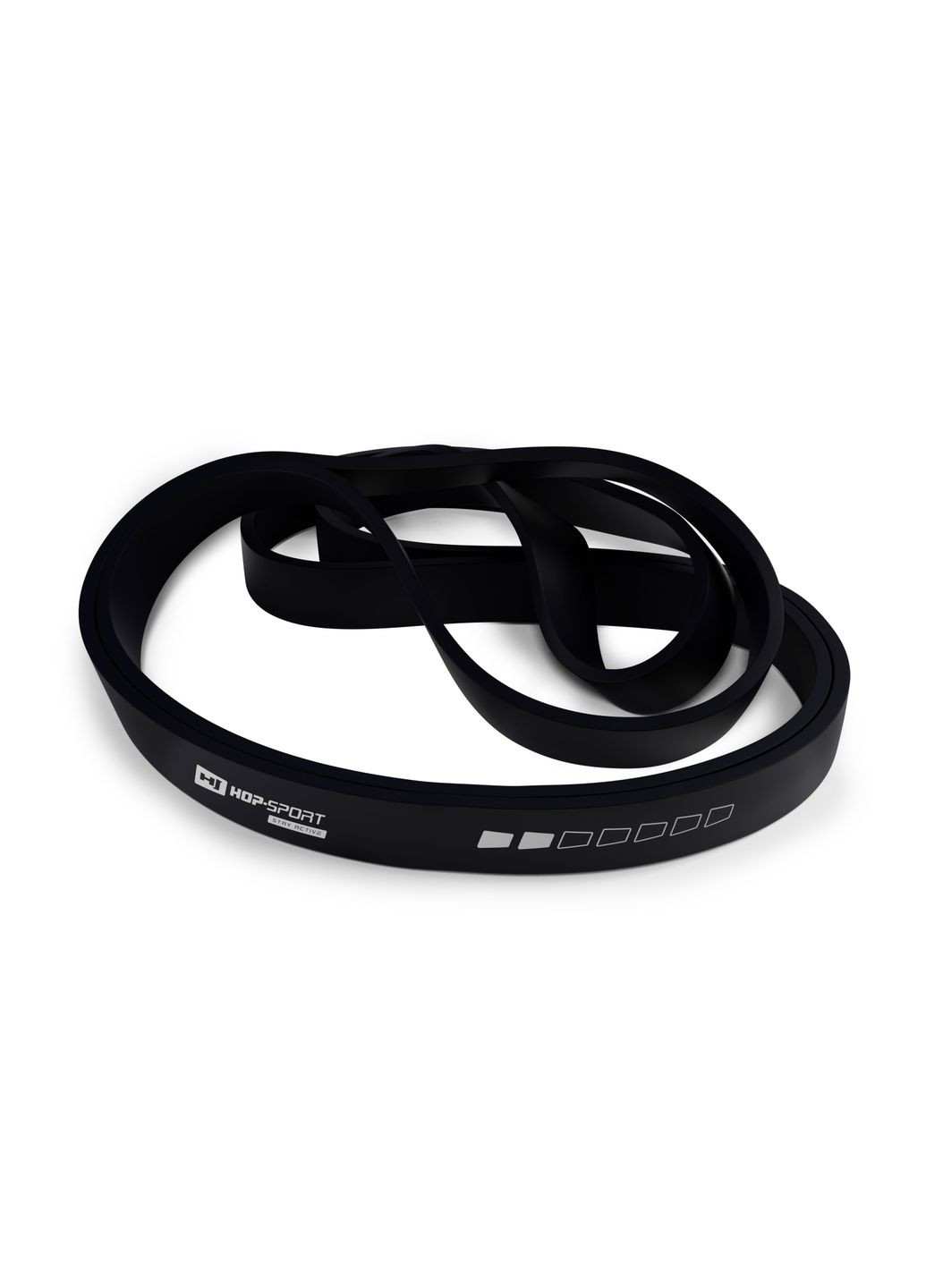 Резинка для фітнесу 12-30кг HS-L022RR чорна Hop-Sport (301538980)