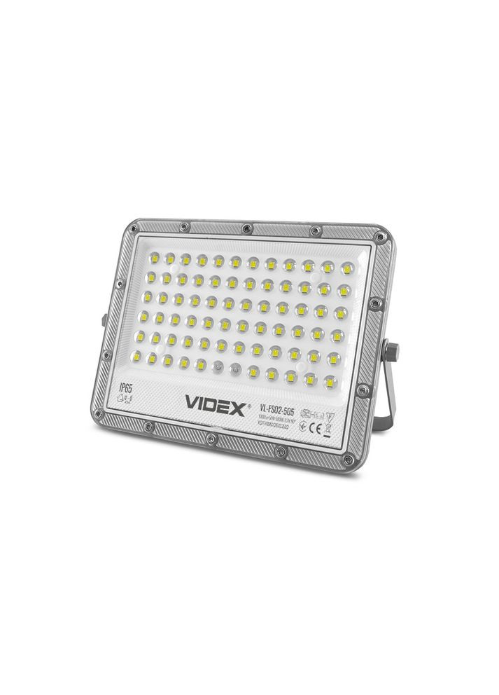 LED прожектор автономний 1000LM 5000K 3.2 V VLFSO2-505 на сонячній батареї, з пультом Videx (282312686)