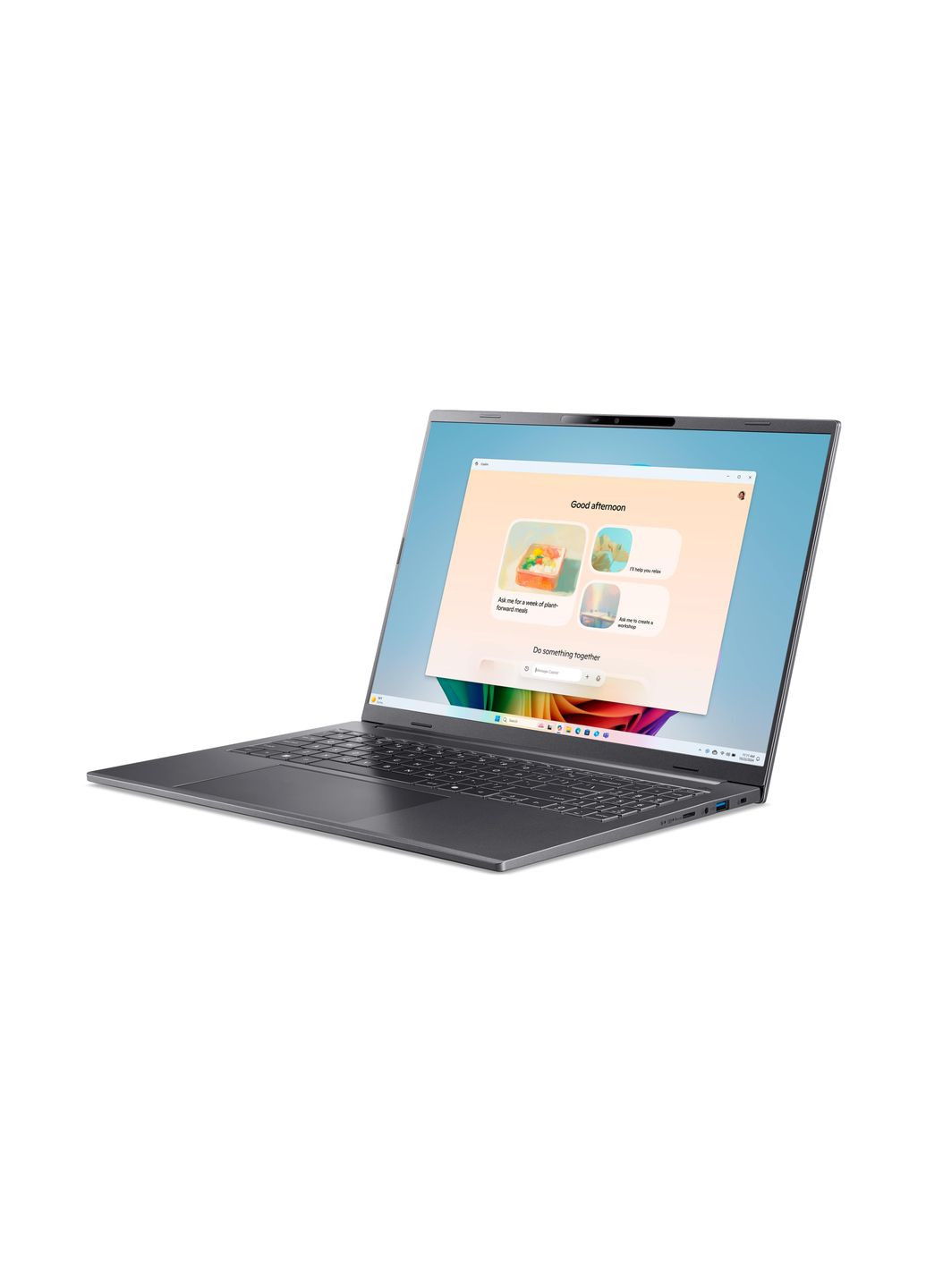 Ноутбук Aspire 16 A16-61M 16" WUXGA+ OLED, AMD R5-340, 32GB, F1TB, UMA, Lin, сірий Acer (364874108)