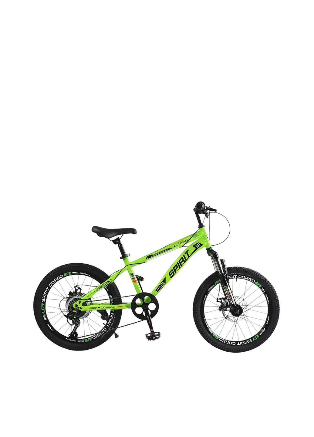 Спортивний велосипед Spirit колір салатовий ЦБ-00275477 Corso (324950470)