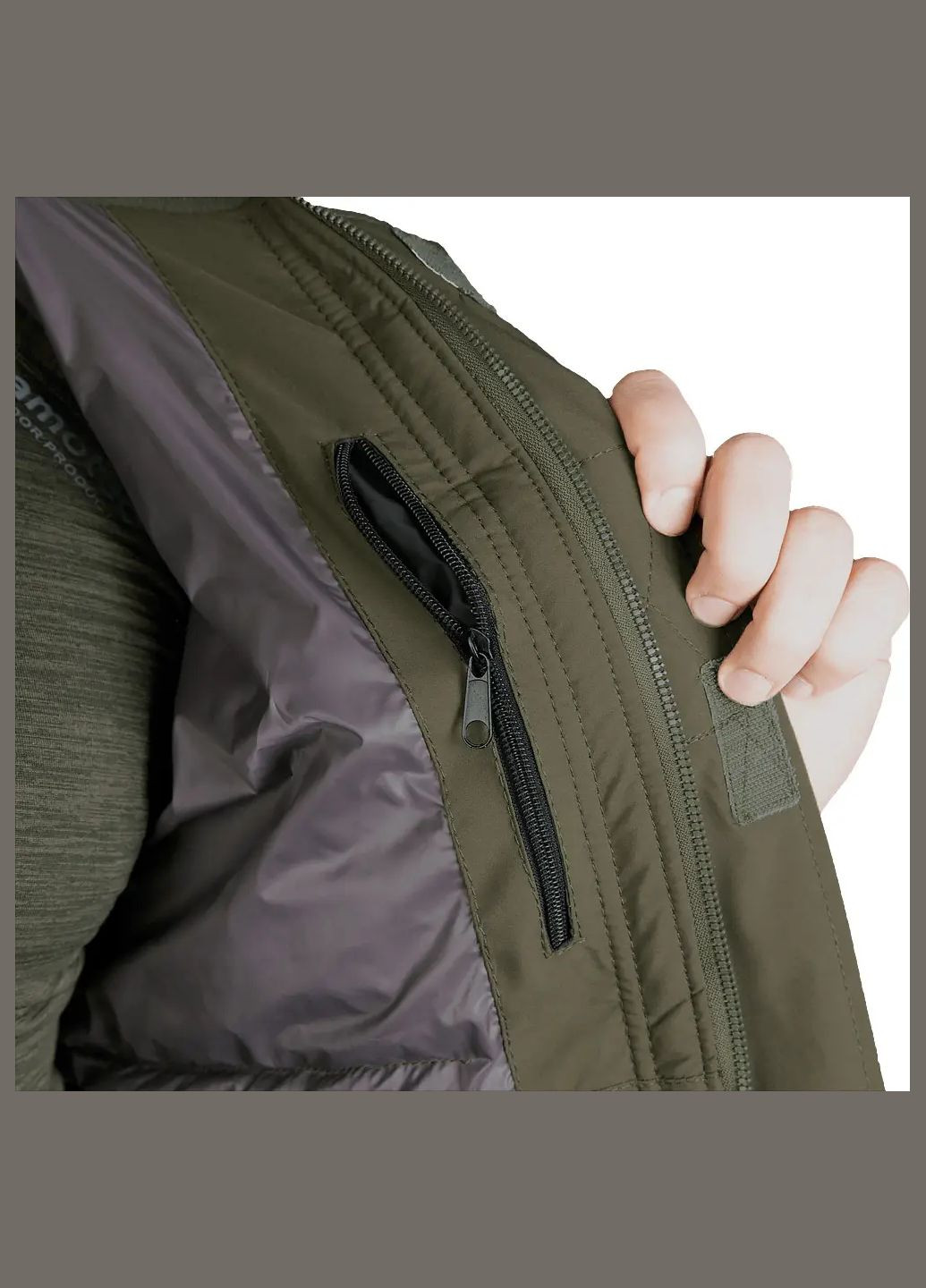 Зеленая демисезонная куртка patrol system 2.0.twill Camotec