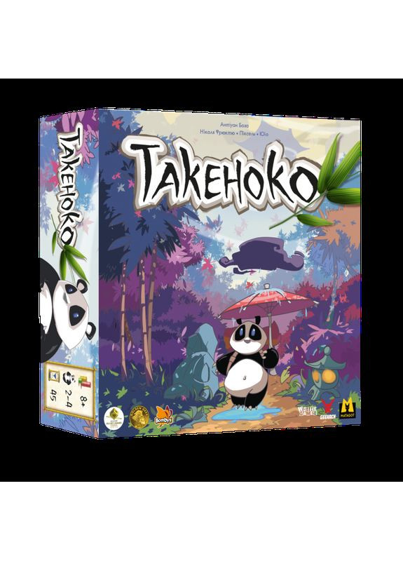 Настольная игра Такеноко: Юбилейное Издание (Takenoko Anniversary Edition) (укр) ( ) Geekach GKCH014TK (371341750)