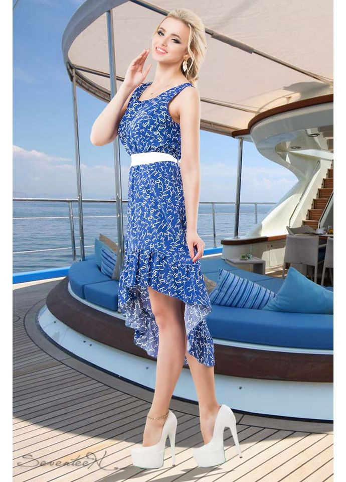 Синя сукня 653.1450 Seventeen