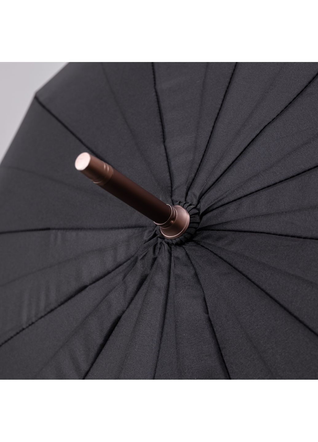 Комбінована} парасоля-тростина напівавтомат складна 120 см, чорний Yiwu (362135783)