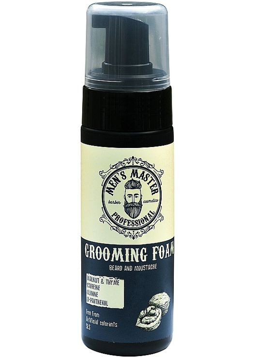 Увлажняющая пена для бороды и усов - Grooming Foam 150ml (1133198-87887) Men's Master (369560299)