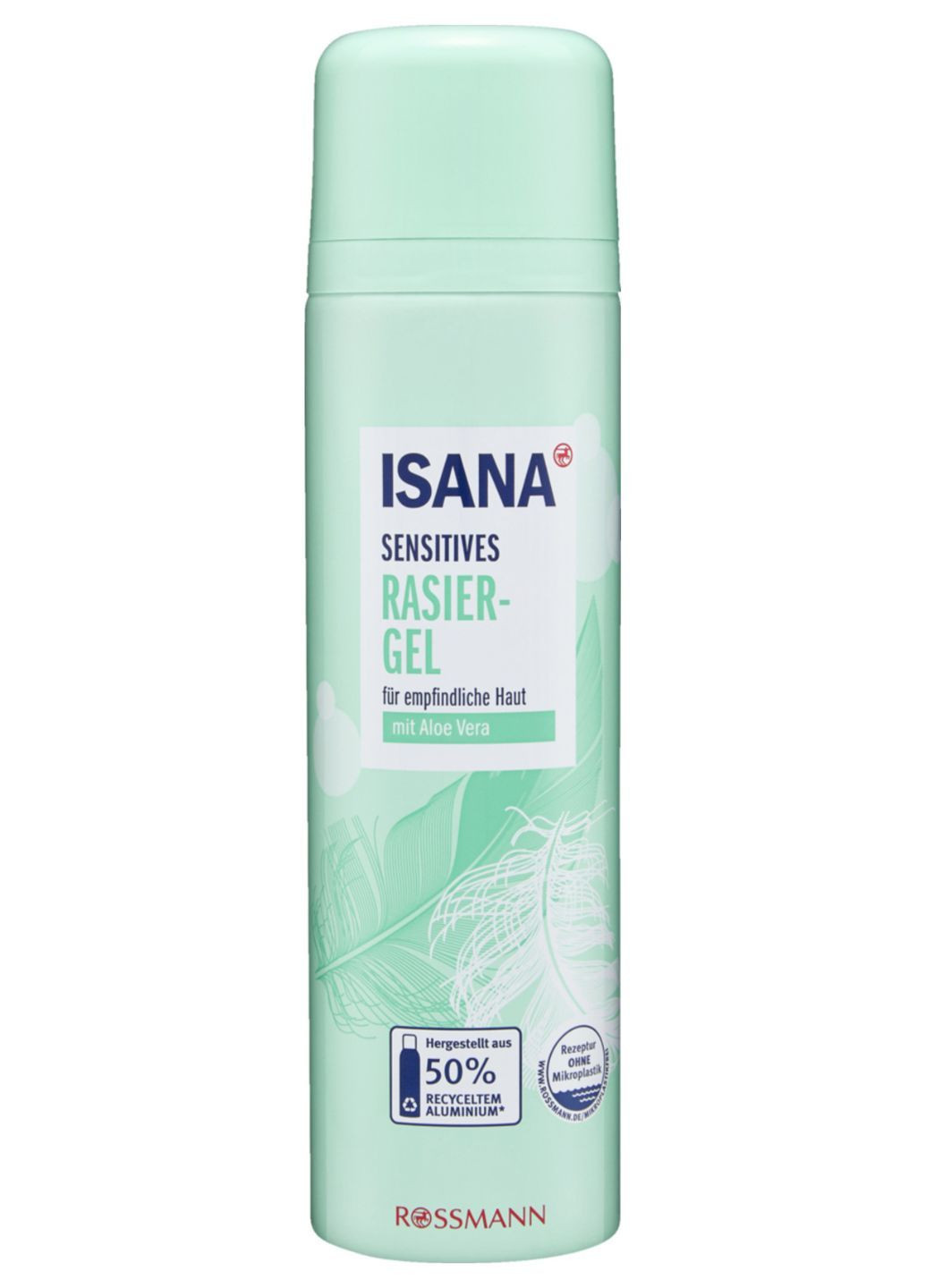 Гель для гоління жіночий Sensitives Aloe Vera 150 мл Isana (297074789)