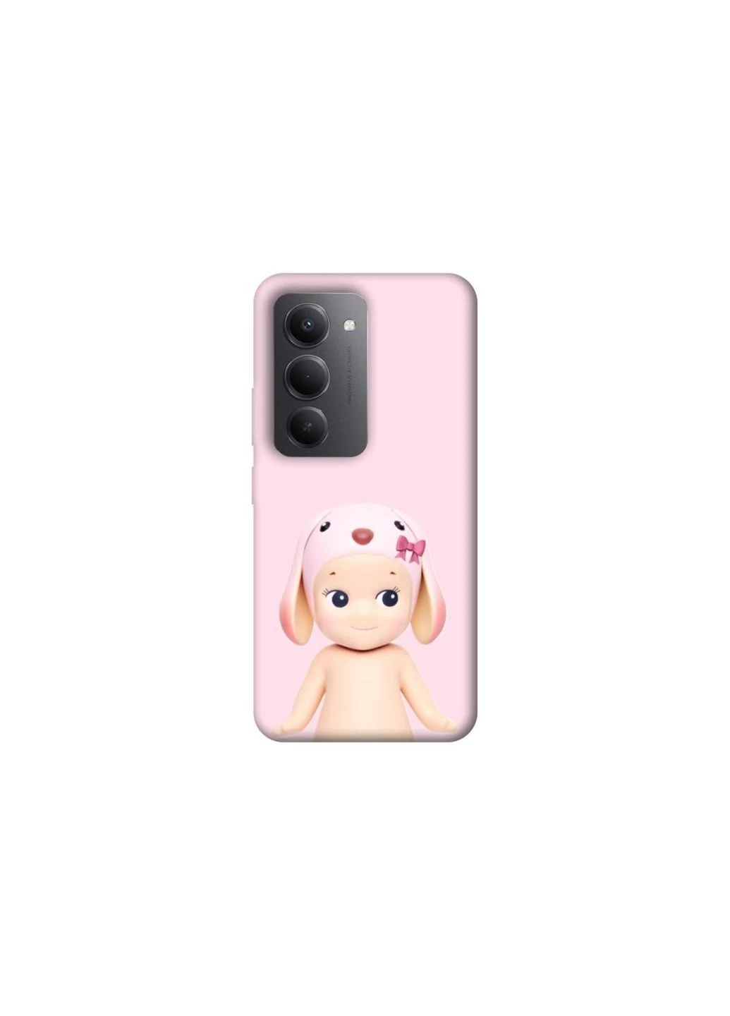 Чехол на Xiaomi Redmi 15 (EU) Pink Ribbon Hop Frontalka (384648447)