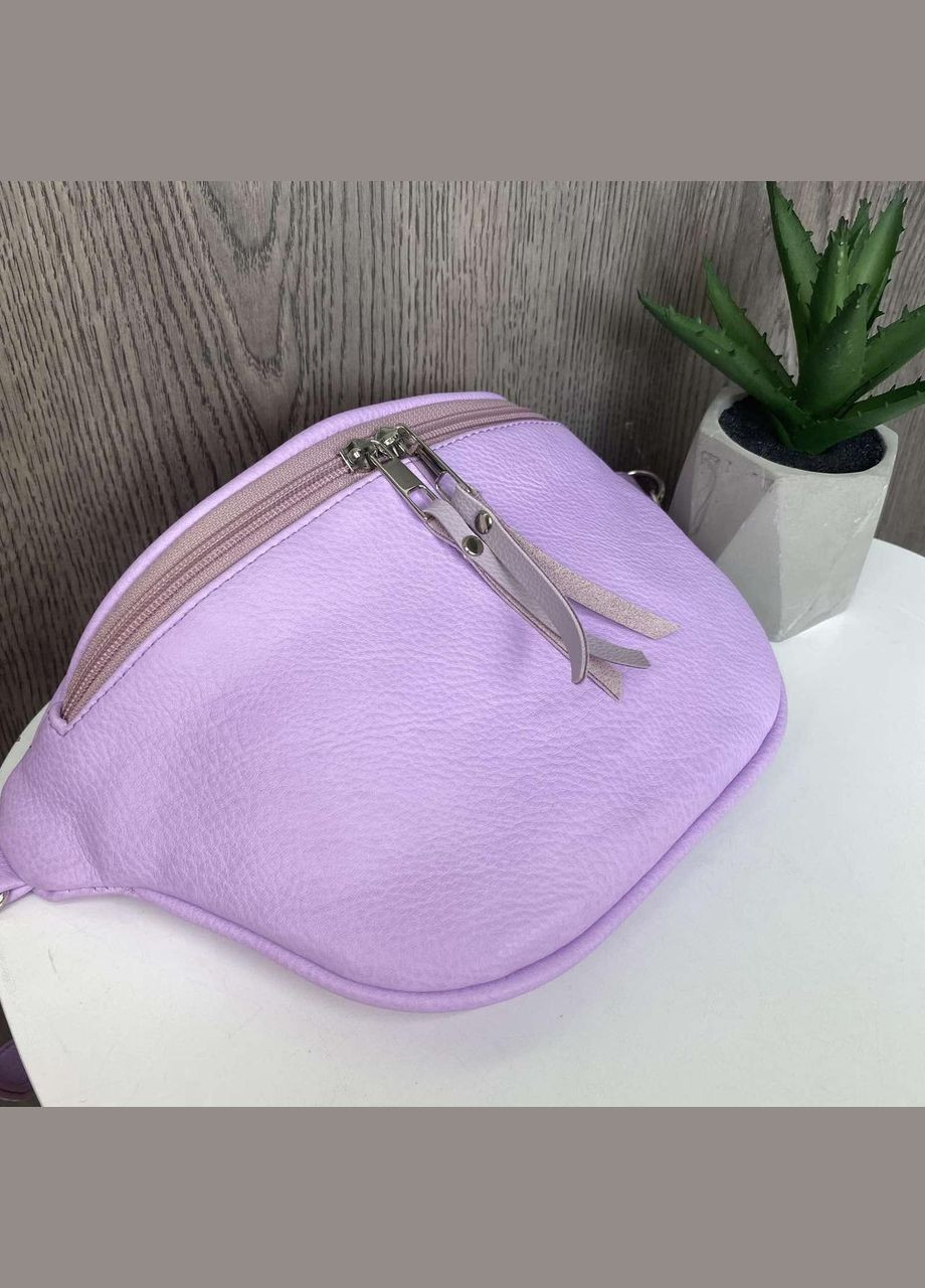 Якісна жіноча бананка сумка на груди з ланцюжком, міні сумочка яскрава Блакитний No Brand (334731219)