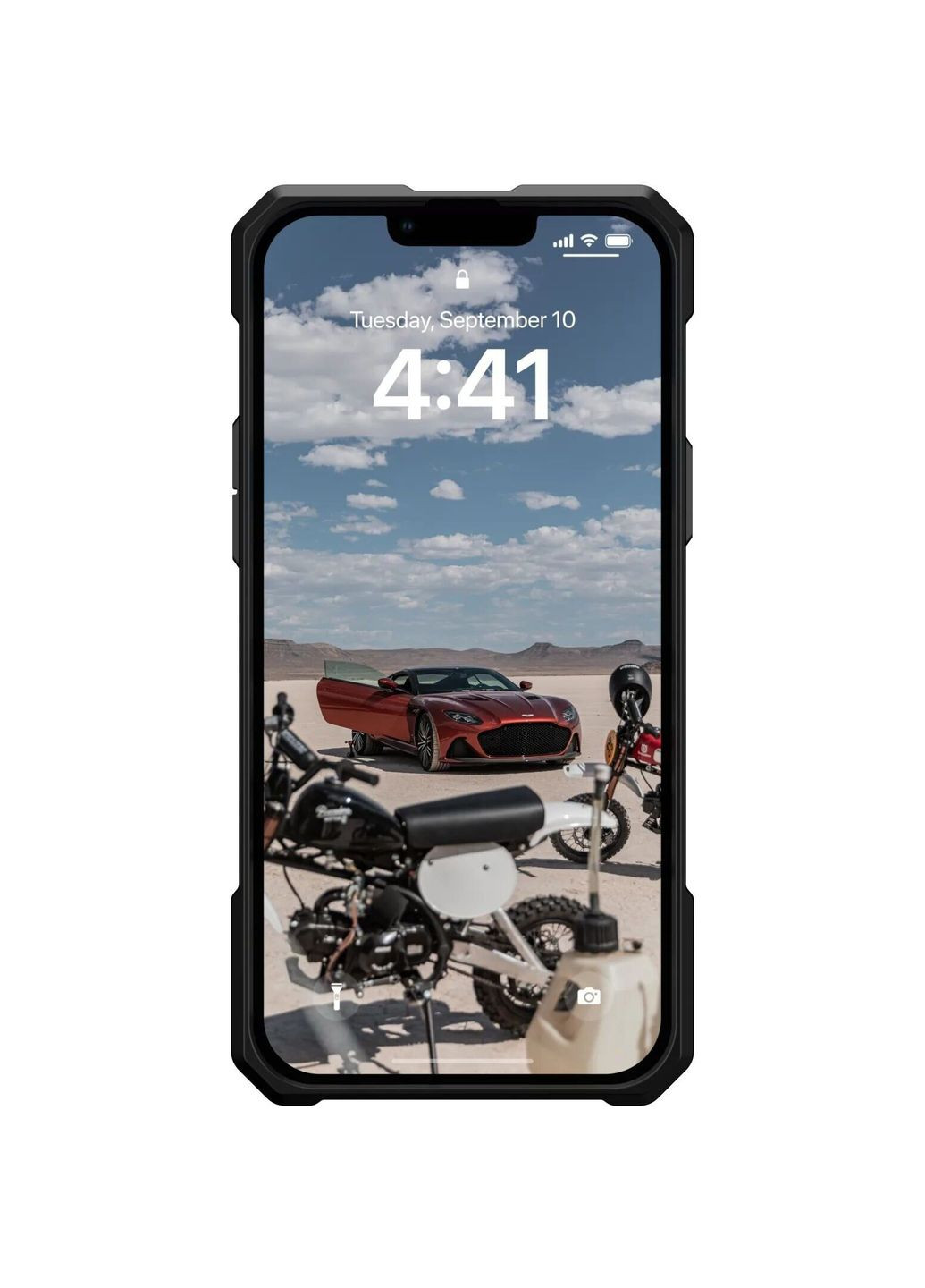 Чохол-накладка Monarch Pro with MagSafe для Apple iPhone 14 Plus/15 Plus Kevlar Silver (114029113933) Urban Armor Gear (341491083)