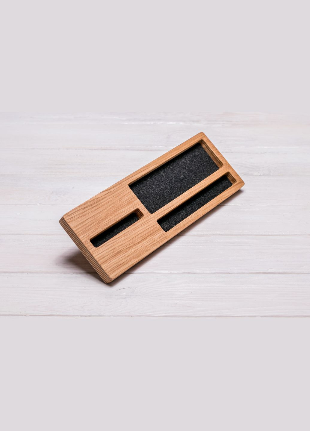 Підставка для смартфона «iStation» Зручний органайзер під телефон та окуляри EcoWalnut (294052412)