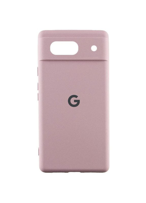 Чохол Silicone Cover Full Camera для Google Pixel 8a Рожевий Lakshmi (337689355)