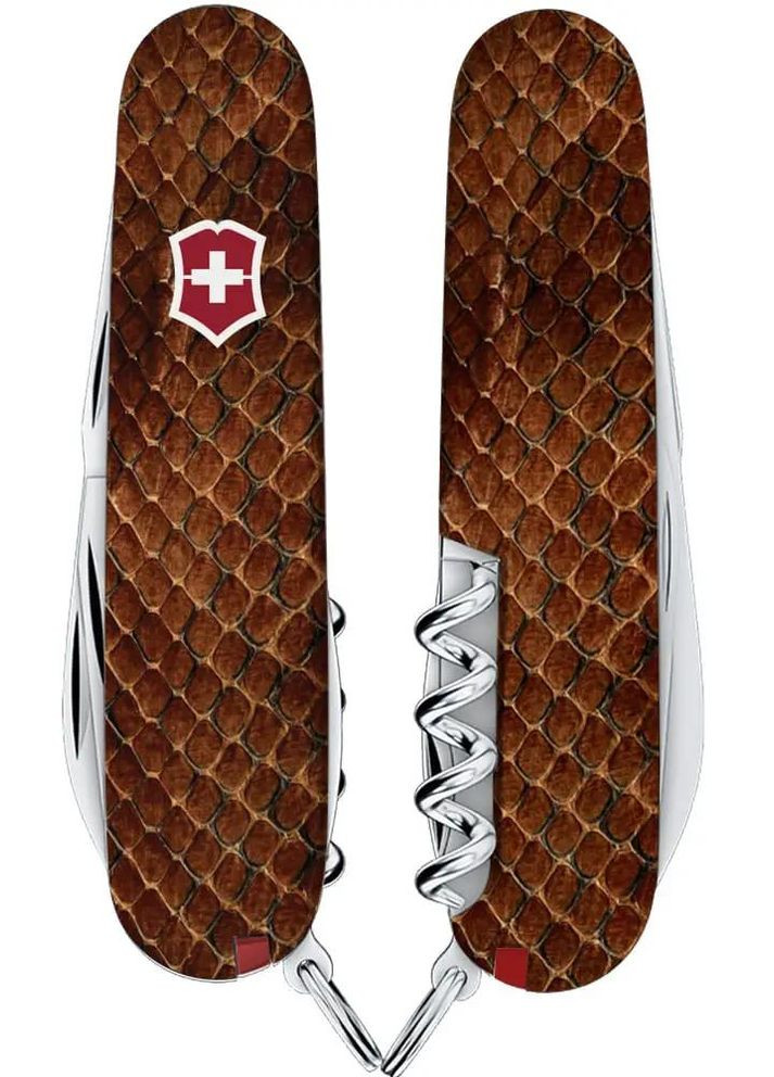 Нож Spartan Zodiac. Принт Кожа кобры RZCOM18 Victorinox (316446156)