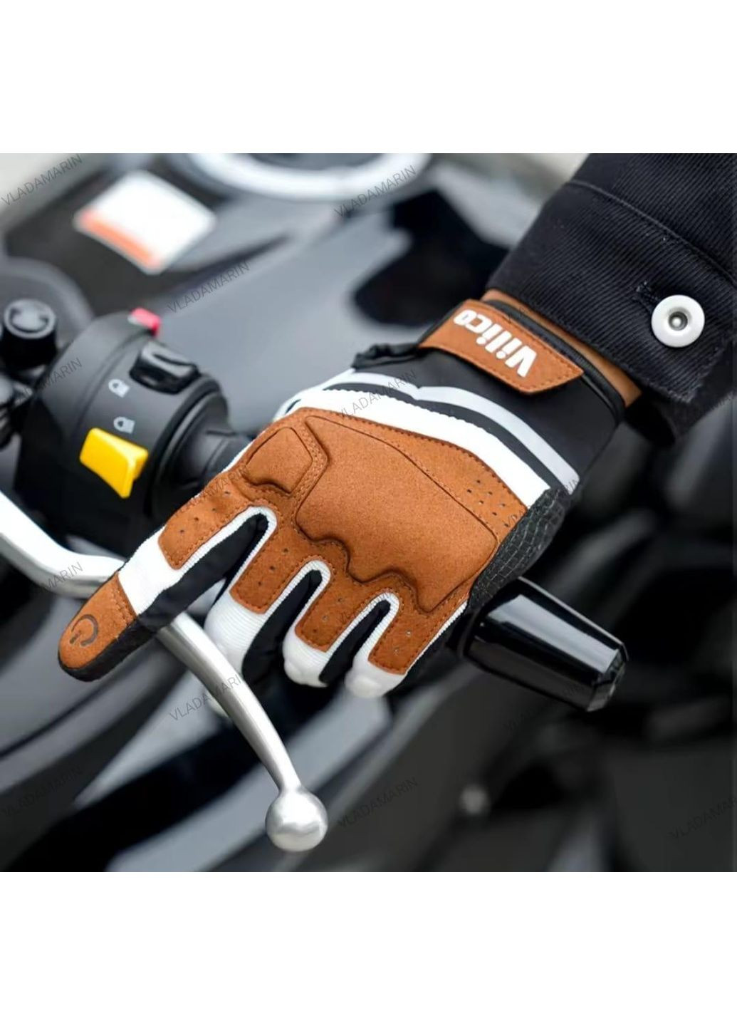 Зелені велосипедні рукавички, спортивні, лижні,моторукавиці унісекс No Brand (370639439)